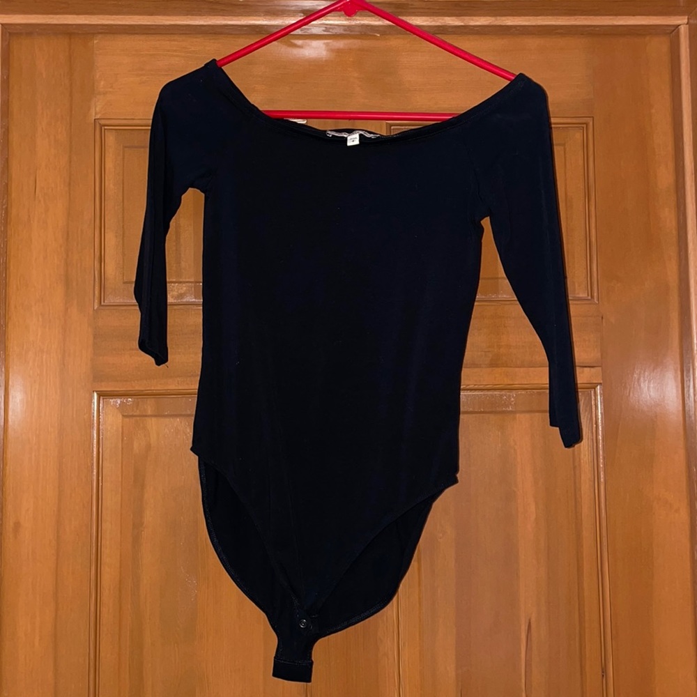 Express Small Black Bodysuit